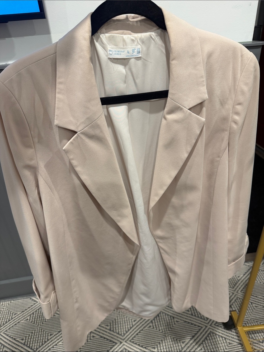 Beige Women's Blazer Jacket
